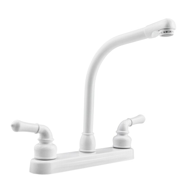 Dura Faucet CLASSICAL HI RISE RV KITCHEN FAUCET - WHITE DF-PK210C-WT - main